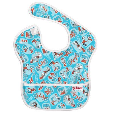 Bumkins food bag waterproof feeding boys, girls and infants super-small children saliva scarf mouth soft baby eat bib