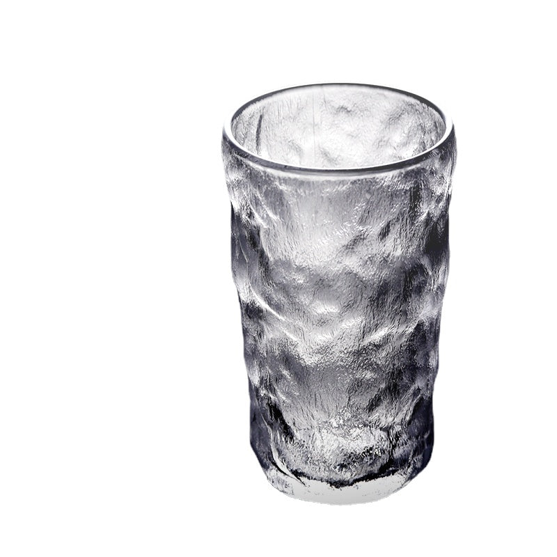 Joto Japanese Glass Household Water Cup Thickened Glacier Cup Whiskey Shot Glass Tea Cup Juice Milk Coffee Cup